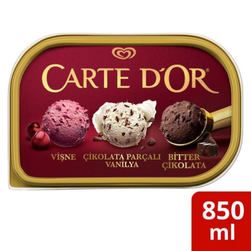 Cartedor Vişne-Vanilya-Bitter Cık Parca 850 Ml. ürün görseli