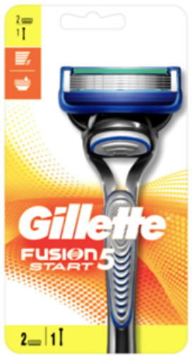 Gillette Fusion Start 5 Tıraş Bıçağı. ürün görseli