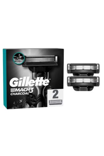 Gillette  Charcoal Mach3 2 Lı. ürün görseli