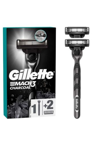 Gillette Mach 3 Charcoal Tıraş Makinesi 2 Yedekli. ürün görseli