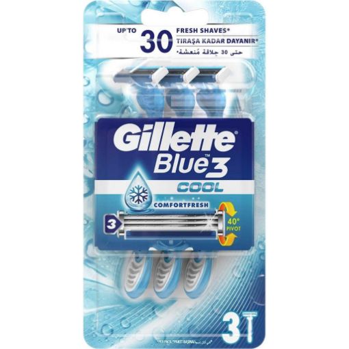 Gillette  D.Blue Iıı 3  Lu Cool Poşet. ürün görseli