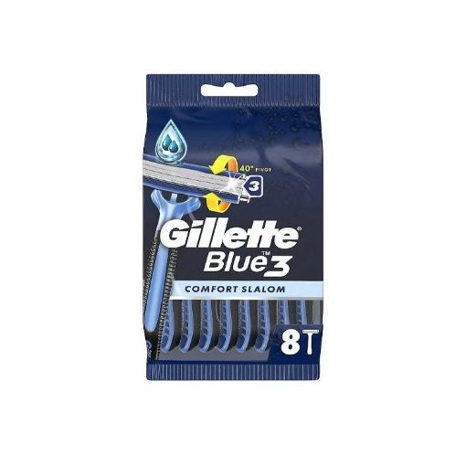 Gillette  D.Blue Iıı 6+2 Lı Paket Slalom. ürün görseli