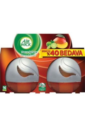 Air Wick Decosphere Mango ve Turunç Fırsat Paketi 2x75 ml. ürün görseli