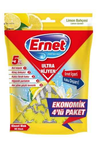 Ernet Klozet Bloğu Limon Bahçesi 4x50 Gr. ürün görseli