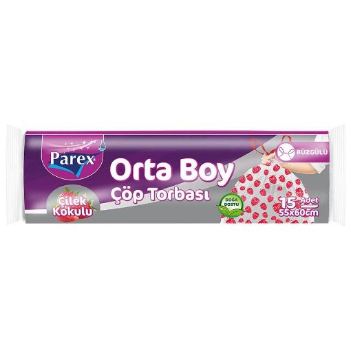 Parex Çöp Torbası Buzg Orta Çilek. ürün görseli