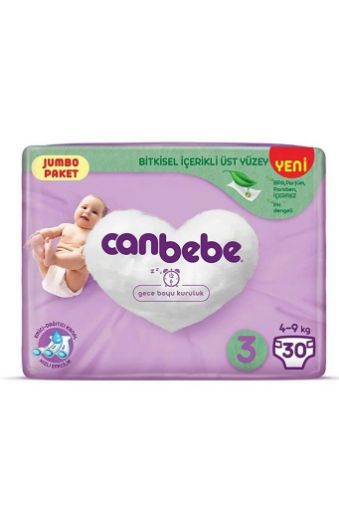 Canbebe Jumbo Pnm 3 Mıdı 30  Lı. ürün görseli