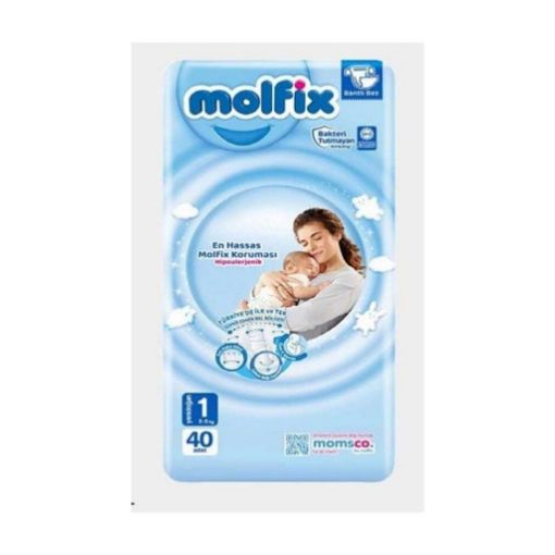 Molfix 3D Jumbo 1 Yenidoğan 40  Lı. ürün görseli