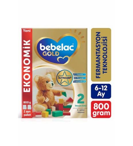 Bebelac Gold 2 Devam Sütü 6-12 Ay 800 Gr. ürün görseli