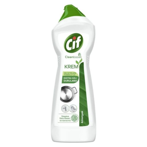 Cif Krem Yüzey Temizleyici Amonyaklı Yağ ve Kireç Sökücü Leke Çıkarıcı 750 ml. ürün görseli