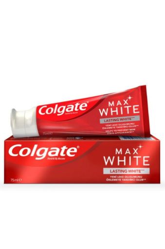 Colgate Max White Kalıcı Beyazlık Beyazlatıcı Diş Macunu 75 ml. ürün görseli