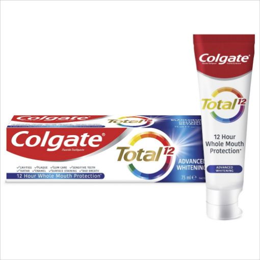 Colgate Total Geliştirilmiş Beyazlık Diş Macunu 75 ml. ürün görseli