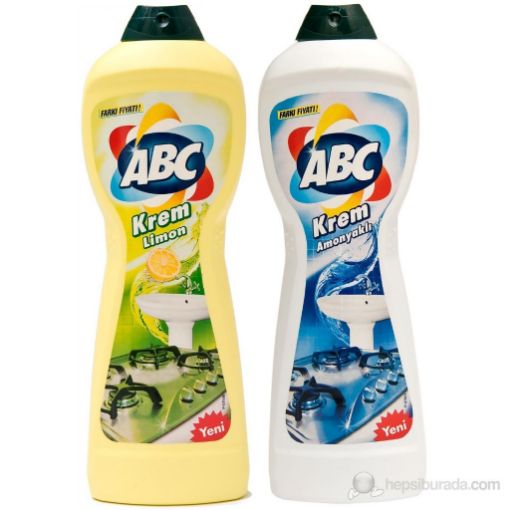 ABC Krem Amonyaklı Hijyen 750 ml + Krem Limon Parfümlü 750 ml. ürün görseli