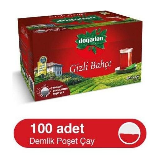 Dogadan Gızlı Bahce Demlik Poşet 100Lu 320 Gr.. ürün görseli