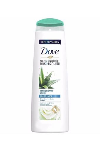 Dove Kepeğe Karşı Etkili Aloe Vera ve Elma Sirkesi Şampuanı 400 ml. ürün görseli