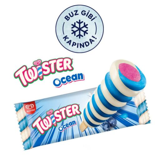 Algida Max Twister Ocean 65 ml. ürün görseli