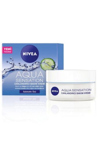 Nivea Aqua Sensation Canlandırıcı Bakım Kremi 50 ml. ürün görseli