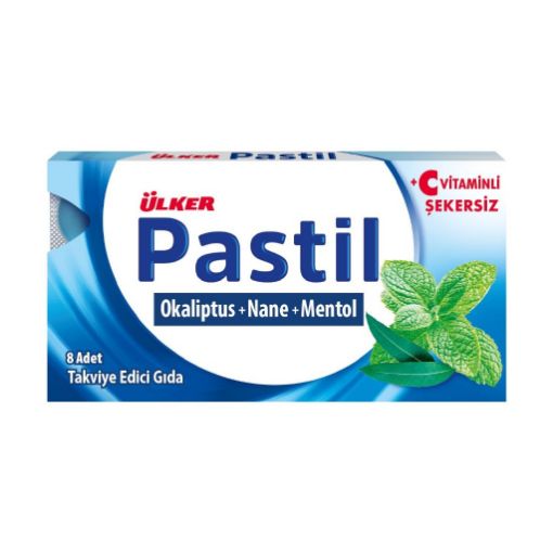 Ülker Pastil Okaliptus & Mentol & Nane 22,4 Gr. ürün görseli