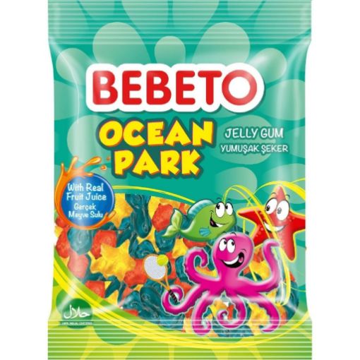 Bebeto Ocean Park Yumuşak Şeker 80 Gr. ürün görseli