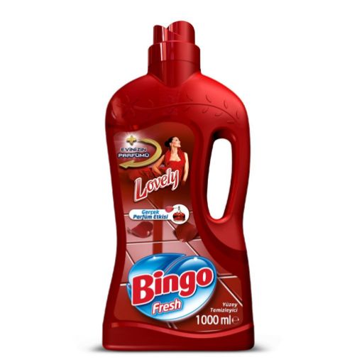 Bingo Fresh Lovely Gerçek Parfüm Etkili Yüzey Temizleyici 1 Lt. ürün görseli