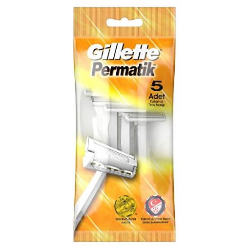 Gillette Permatik Kullan At Tıraş Bıçağı 5 Adet. ürün görseli