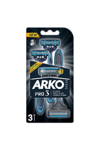 Arko Men Pro 3 Bıçaklı Tıraş Bıçağı 3 Adet. ürün görseli