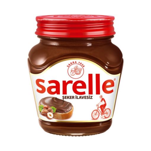 Sarelle Şekersiz Kakaolu Fındık Ezmesi 350 Gr. ürün görseli