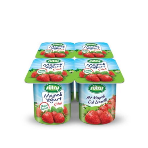 Sutas Meyvelı Yoğurt Çilek 115 Gr. ürün görseli