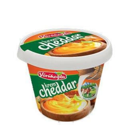 Yörükoğlu Cheddarlı Krem Peynir 270 Gr. ürün görseli