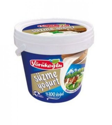 Yörükoğlu Tam Yağlı Süzme Yoğurt 1.5 kg. ürün görseli