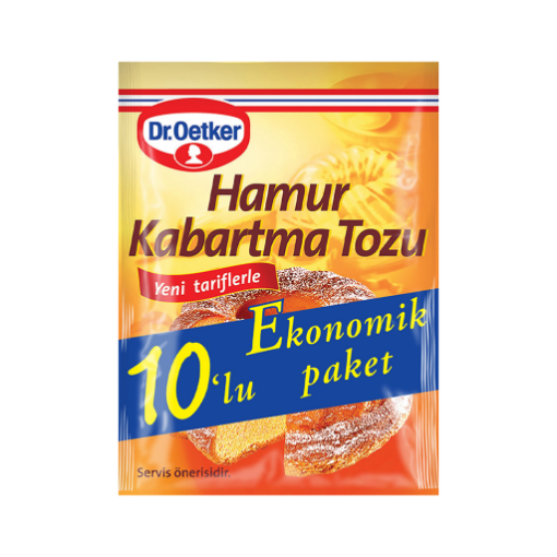 Dr Oetker 9823 Hamur Kabartma Tozu 10 Lu 100 Gr. ürün görseli