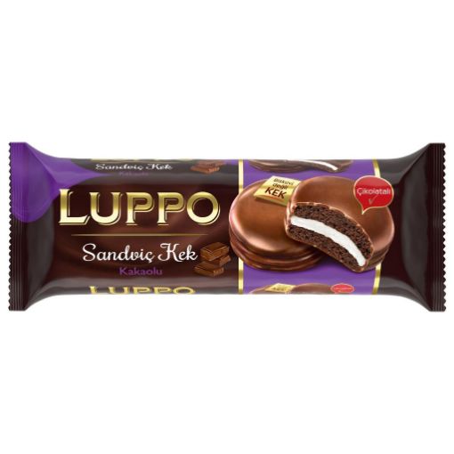 Luppo Kakaolu Sandviç Kek 184 Gr. ürün görseli