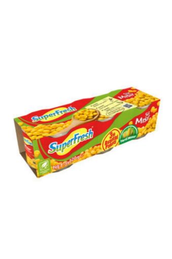 Süperfresh Mısır Kons. 3 X 200 Gr. ürün görseli