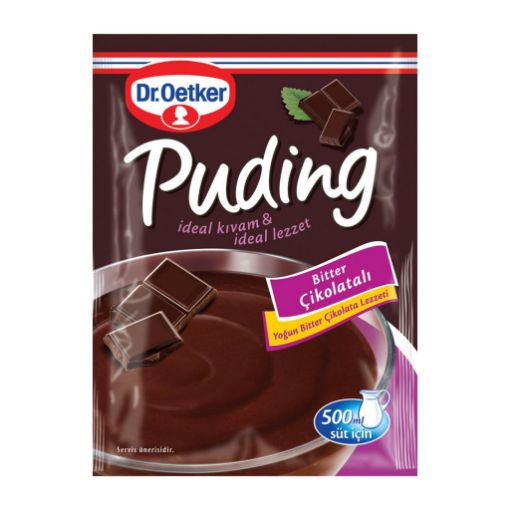 Dr. Oetker Bitter Çikolatalı Puding 111 Gr. ürün görseli