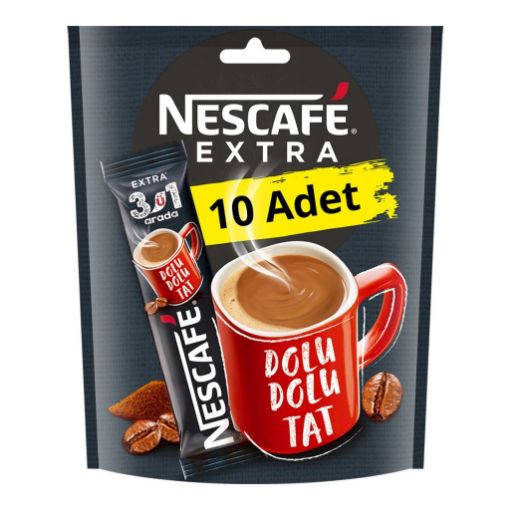 Nescafe 3 In 1 10 Lu Paket Extra. ürün görseli