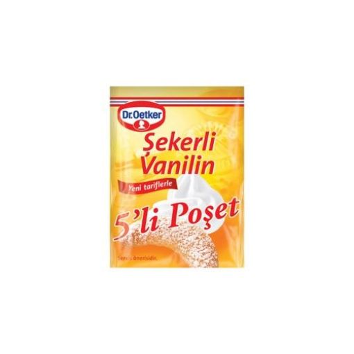 Dr Oetker 9901 Şekerlı Vanılın 5 Lı 25 Gr. ürün görseli