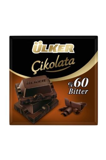 Ülker 0,6 Bitter Kare Çikolata 60 Gr. ürün görseli