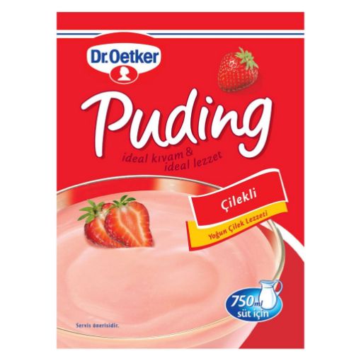 Dr. Oetker Çilekli Puding 120 Gr. ürün görseli