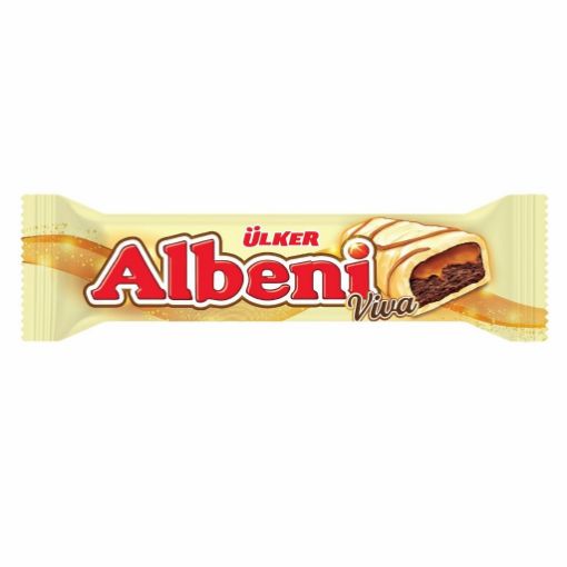 Ülker Albeni Beyaz Çikolata Kaplamalı Bar 36 Gr. ürün görseli