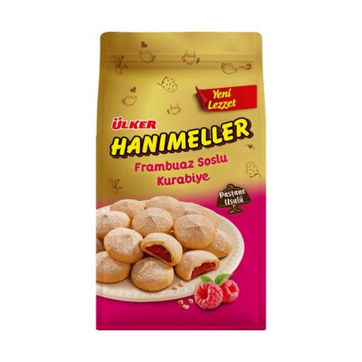 Ülker Hanımeller Frambuaz Soslu Kurabiye 150 Gr. ürün görseli