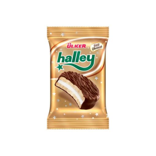 Ülker Halley Çikolata Kaplı Bisküvi 30 Gr. ürün görseli