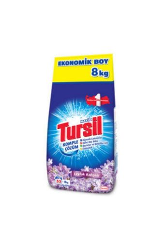 Tursilmatik Leylak Bahçesi Toz Çamaşır Makinesi Deterjanı 8 kg. ürün görseli