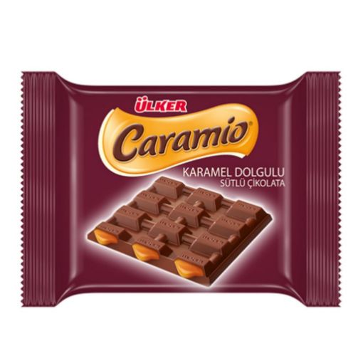 Ülker Caramio Karamelli Kare Çikolata 55 Gr. ürün görseli