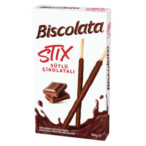 Biscolata Stix Sütlü Bisküvi 40 Gr. ürün görseli