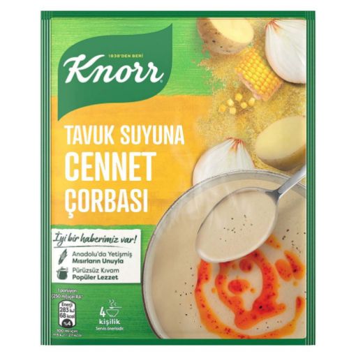 Knorr Hazır Tavuk Suyuna Cennet Çorbası 76 Gr. ürün görseli