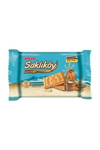 Ülker Saklıköy Sütlü Kremalı Bisküvi 3x88 Gr. ürün görseli