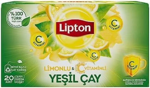 Lipton Yeşil Çay Limonlu 20 Lı. ürün görseli