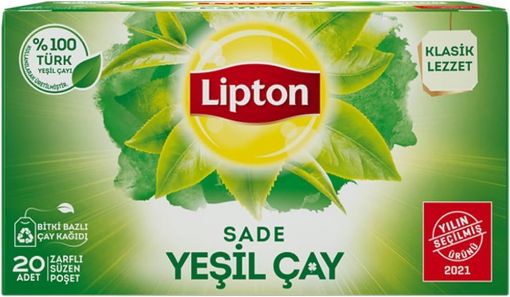 Lipton Yeşil Çay Sade 20 Lı Y. ürün görseli