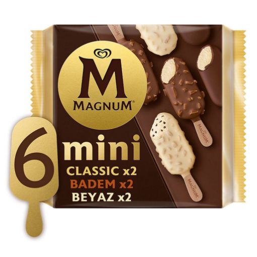 Algida Magnum Mini Classic 6 x 42 Gr. ürün görseli