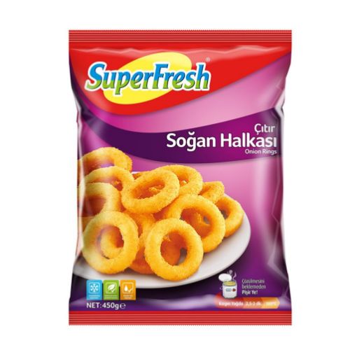 Superfresh Soğan Halka Kroket 450 Gr. ürün görseli