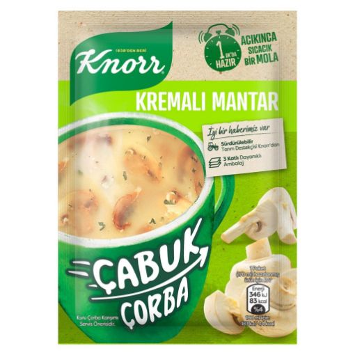 Knorr Cabuk Corba Krem.Mantar 19 Gr. . ürün görseli